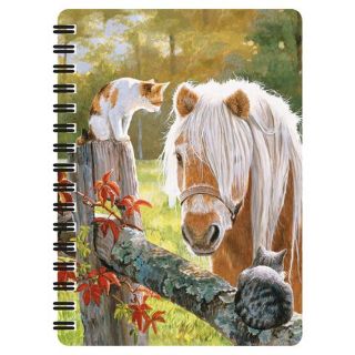 Obrázek z Notes 3D 11x14cm - kočky a kůň (10) 